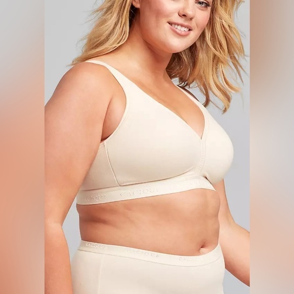 Cacique Cotton Lightly Lined No Wire 46C - Picture 3 of 10